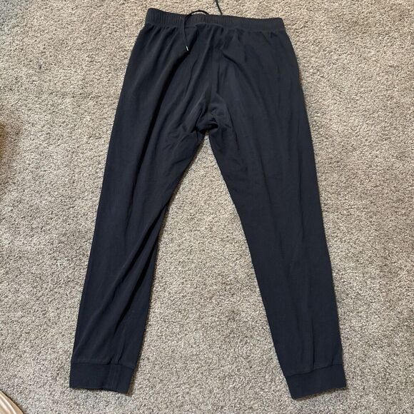 Nike DRI-FIT Light Training Pants Men M Black Tapered Jogger Sweatpants‎ Cuffed - Picture 10 of 10